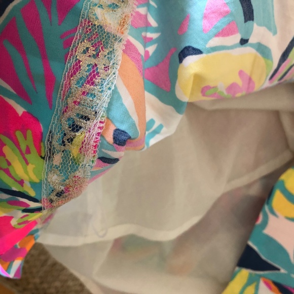 Lilly Pulitzer Christine (Sweetheart Neckline) Dress - Besame Mucho Pink Size 0 - Picture 6 of 7